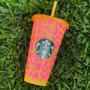 Handmade personalized color changing Starbucks cup